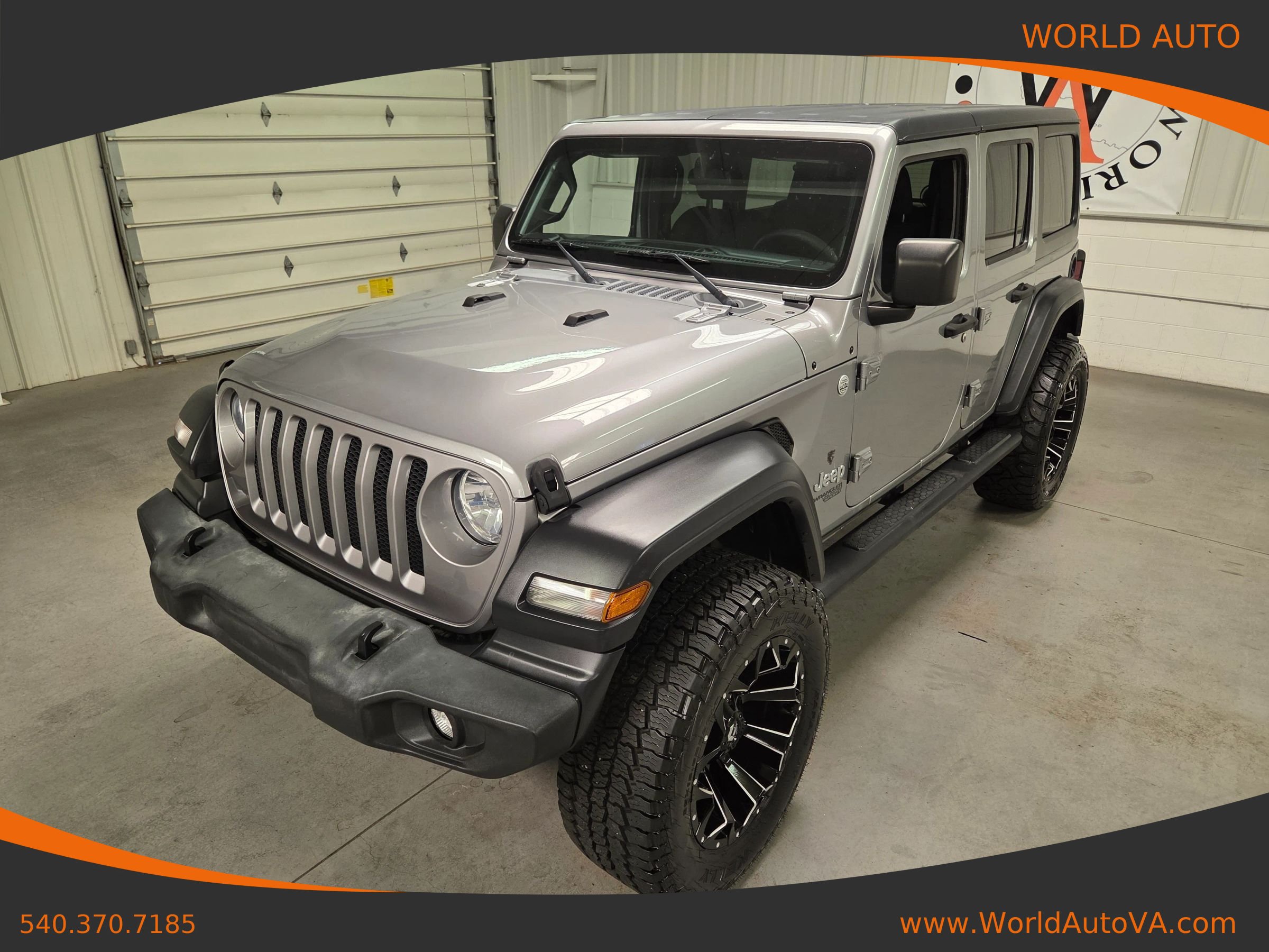 Used 2019 Jeep Wrangler Unlimited Sport S AWD/4WD image 1