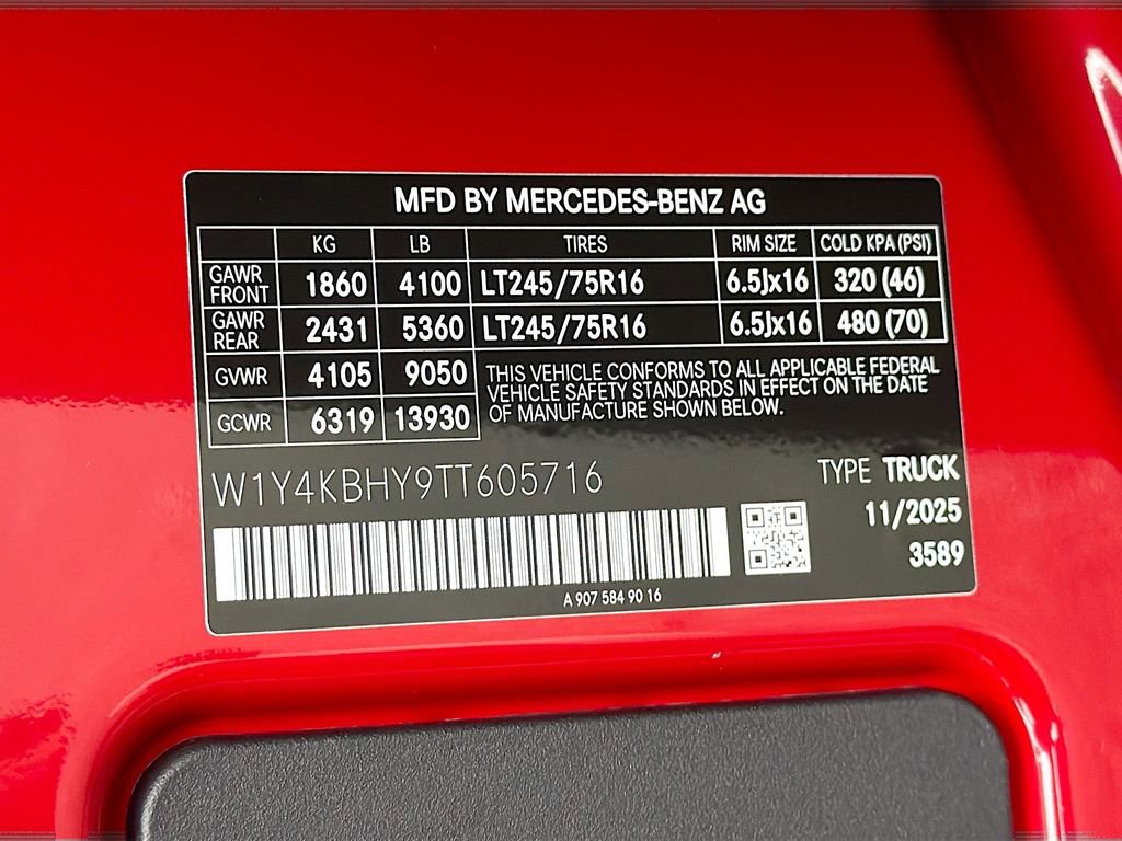 New 2026 Mercedes-Benz Sprinter 2500 image 29