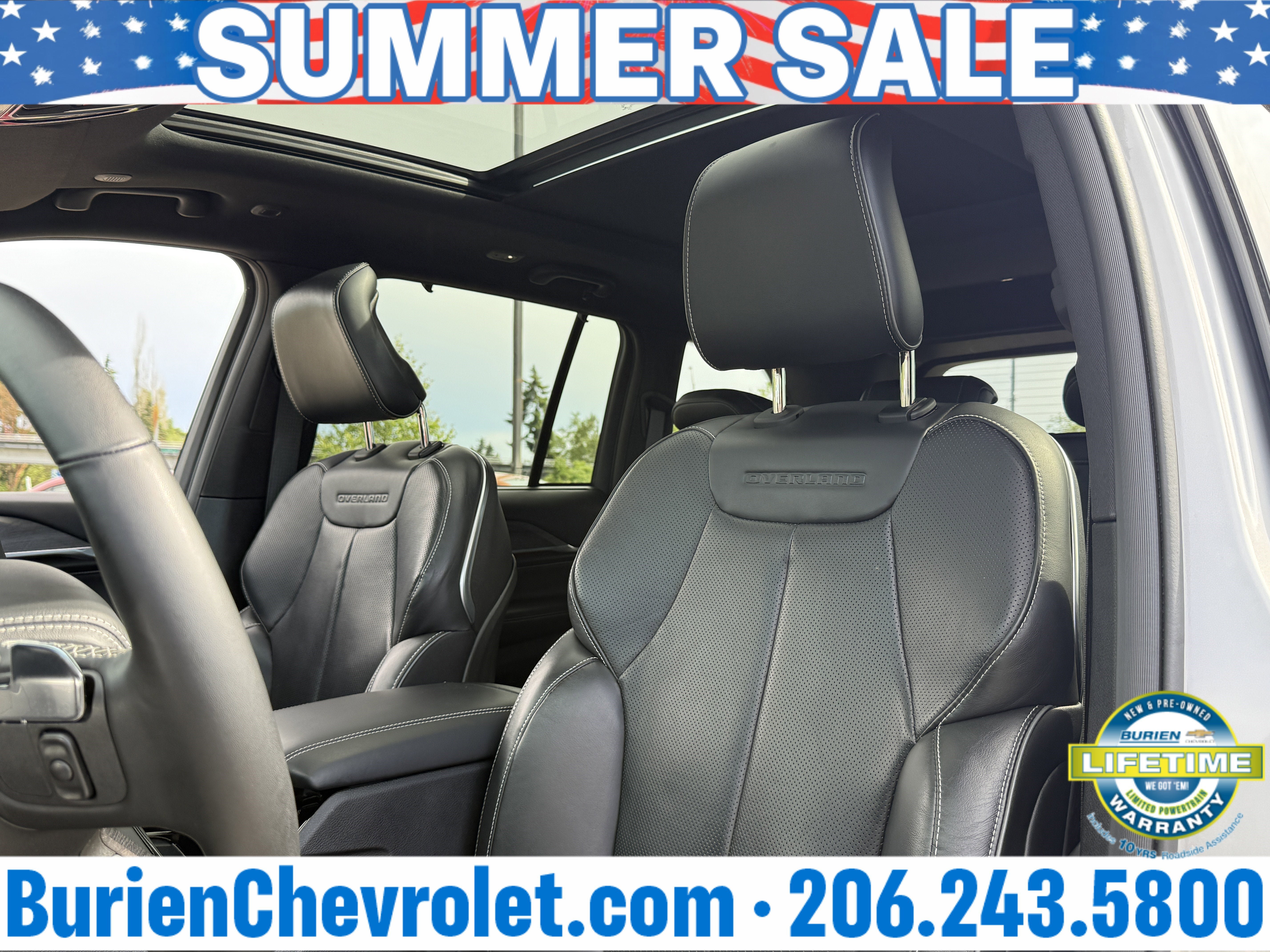 Used 2022 Jeep Grand Cherokee Overland w/ Adv Protech Group III AWD/4WD image 10