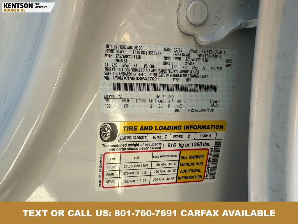 Used 2025 Ford Expedition Max Platinum AWD/4WD image 39