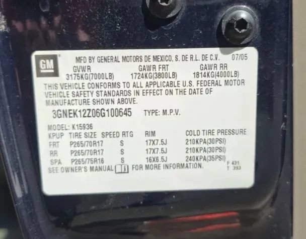 Used 2006 Chevrolet Avalanche Z71 w/ Preferred Equipment Group AWD/4WD image 49