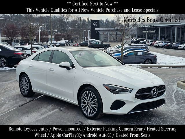 Certified 2025 Mercedes-Benz CLA 250 4MATIC image 1