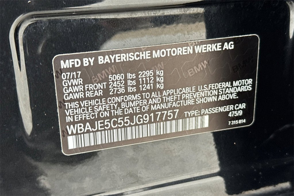 Used 2018 BMW 540i image 28