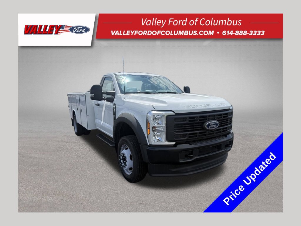 New 2026 Ford F550 4x4 Regular Cab Super Duty w/ Snow Plow Prep Package image 1