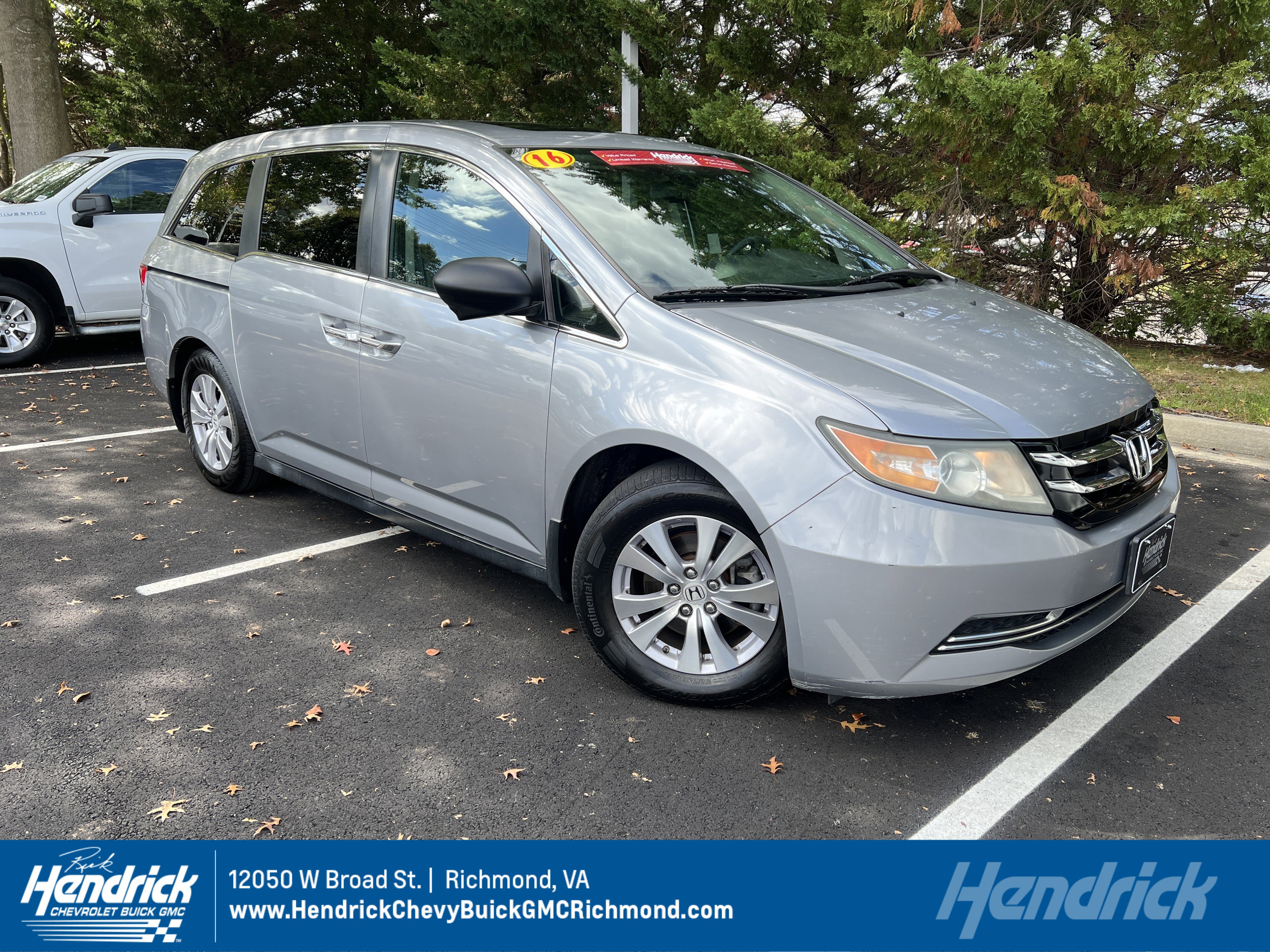 Used 2016 Honda Odyssey EX-L