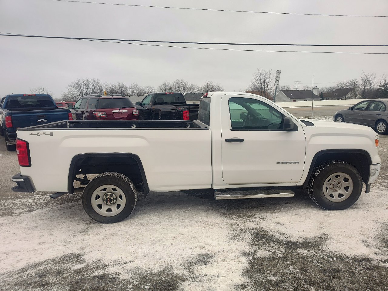 Used 2014 GMC Sierra 1500 4WD Reg Cab 133.0 w/ Snow Plow Prep Package image 9