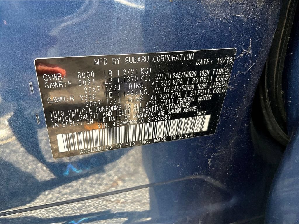 Used 2020 Subaru Ascent Limited w/ Popular Package #3 AWD/4WD image 16