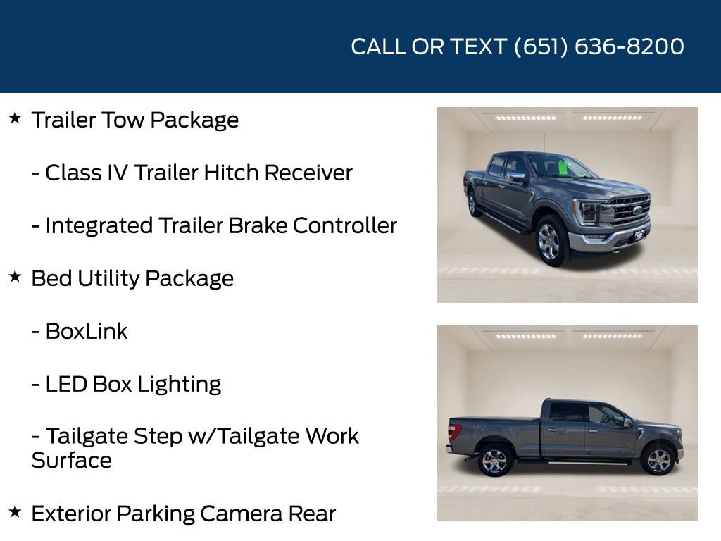 Used 2023 Ford F150 Lariat w/ Equipment Group 502A High AWD/4WD image 15