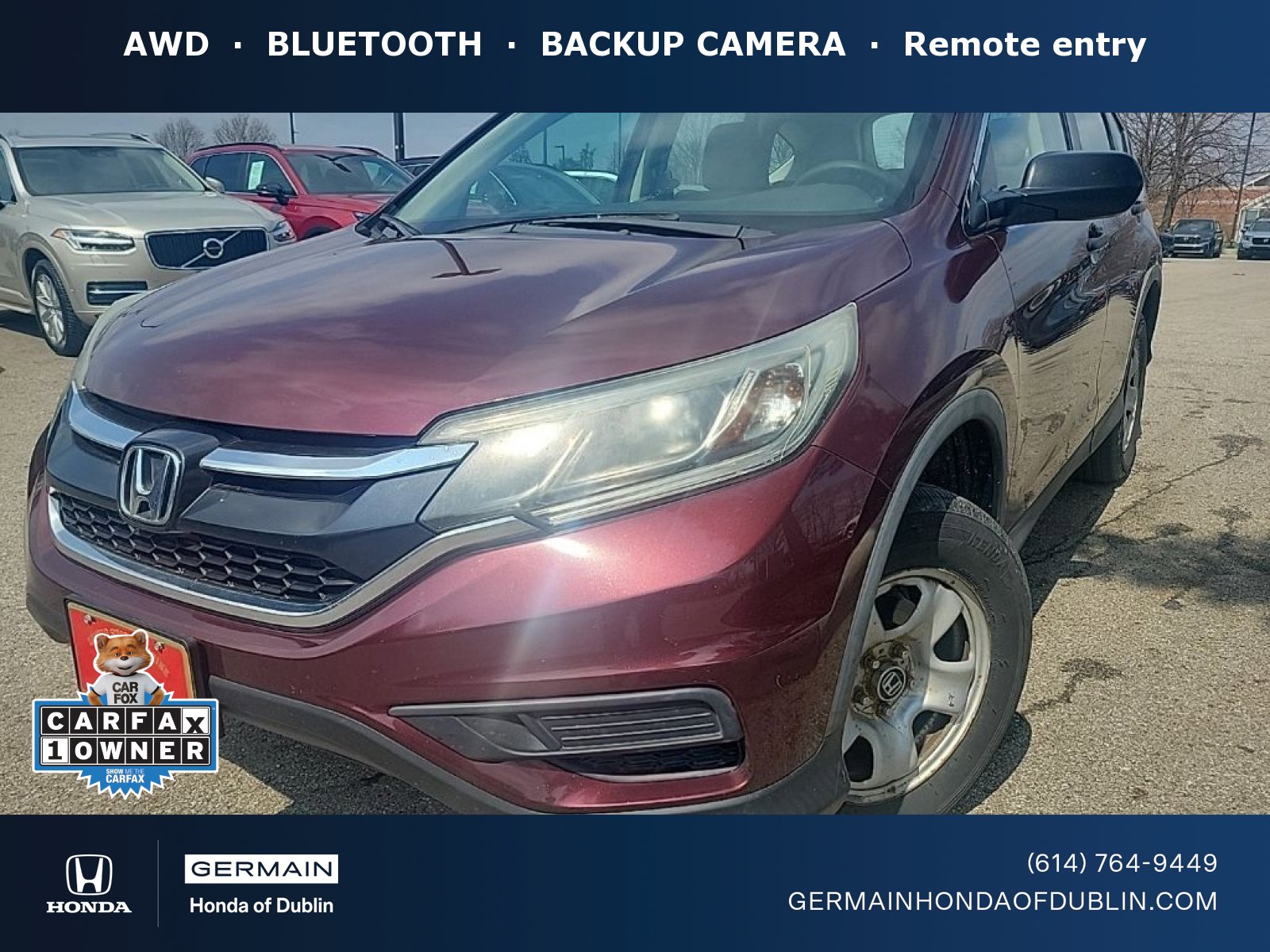 Used 2015 Honda CR-V LX image 1