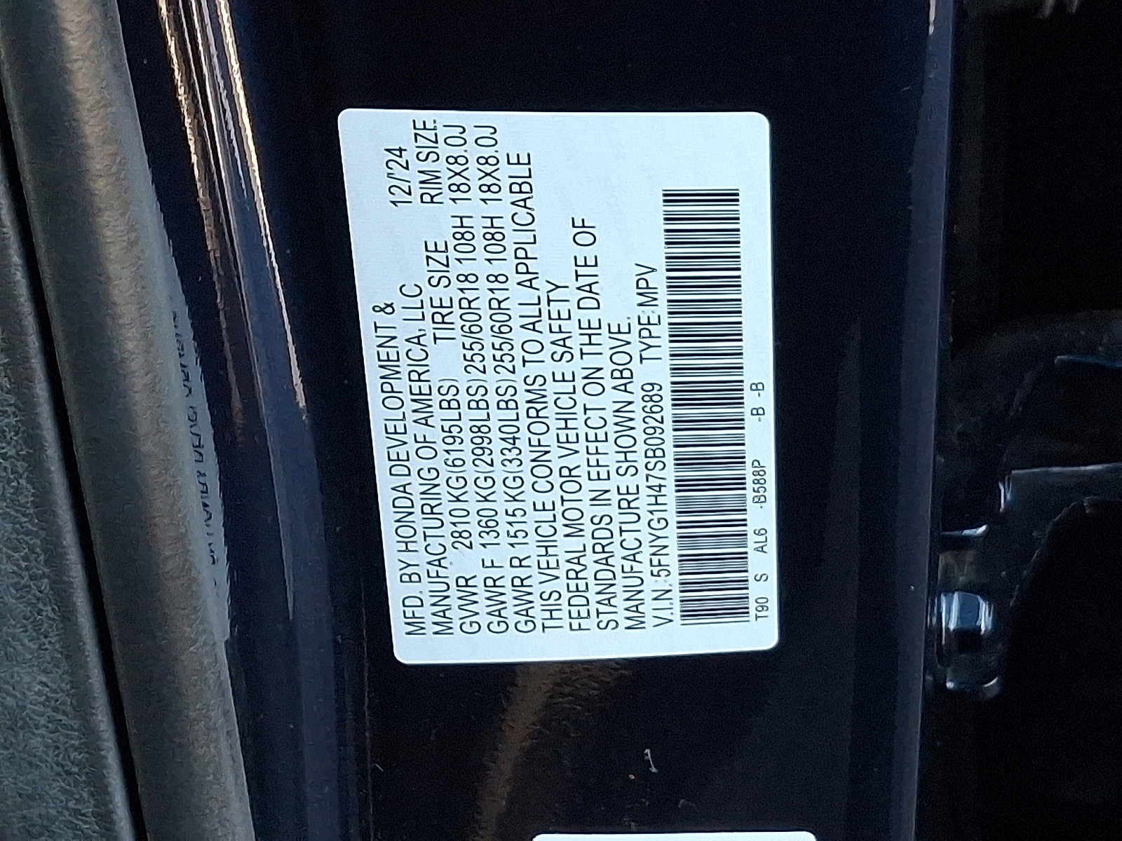 Used 2025 Honda Pilot EX-L image 27