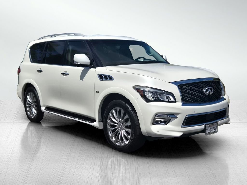 Used 2015 INFINITI QX80 Luxe w/ 22" Wheel Package AWD/4WD image 1