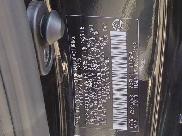 Used 2025 Lexus ES 300h w/ Premium Package FWD image 38