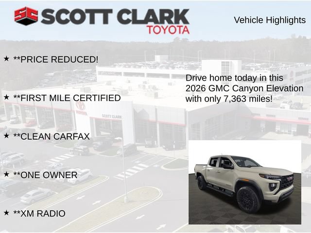 Used 2026 GMC Canyon Elevation w/ Convenience Package AWD/4WD image 8