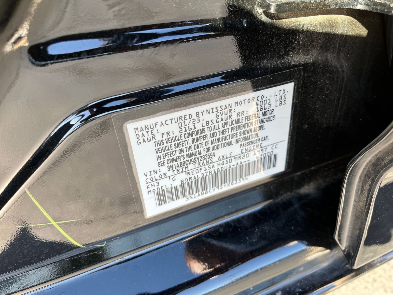 Used 2025 Nissan Sentra SV image 24