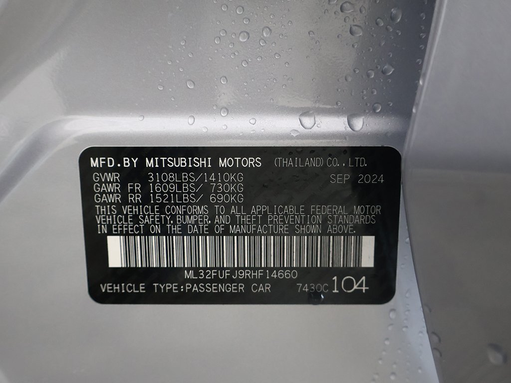 Used 2024 Mitsubishi Mirage G4 LE FWD image 38