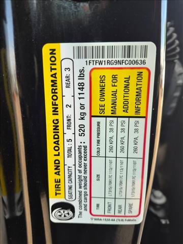 Certified 2022 Ford F150 Raptor w/ Equipment Group 801A High AWD/4WD image 24