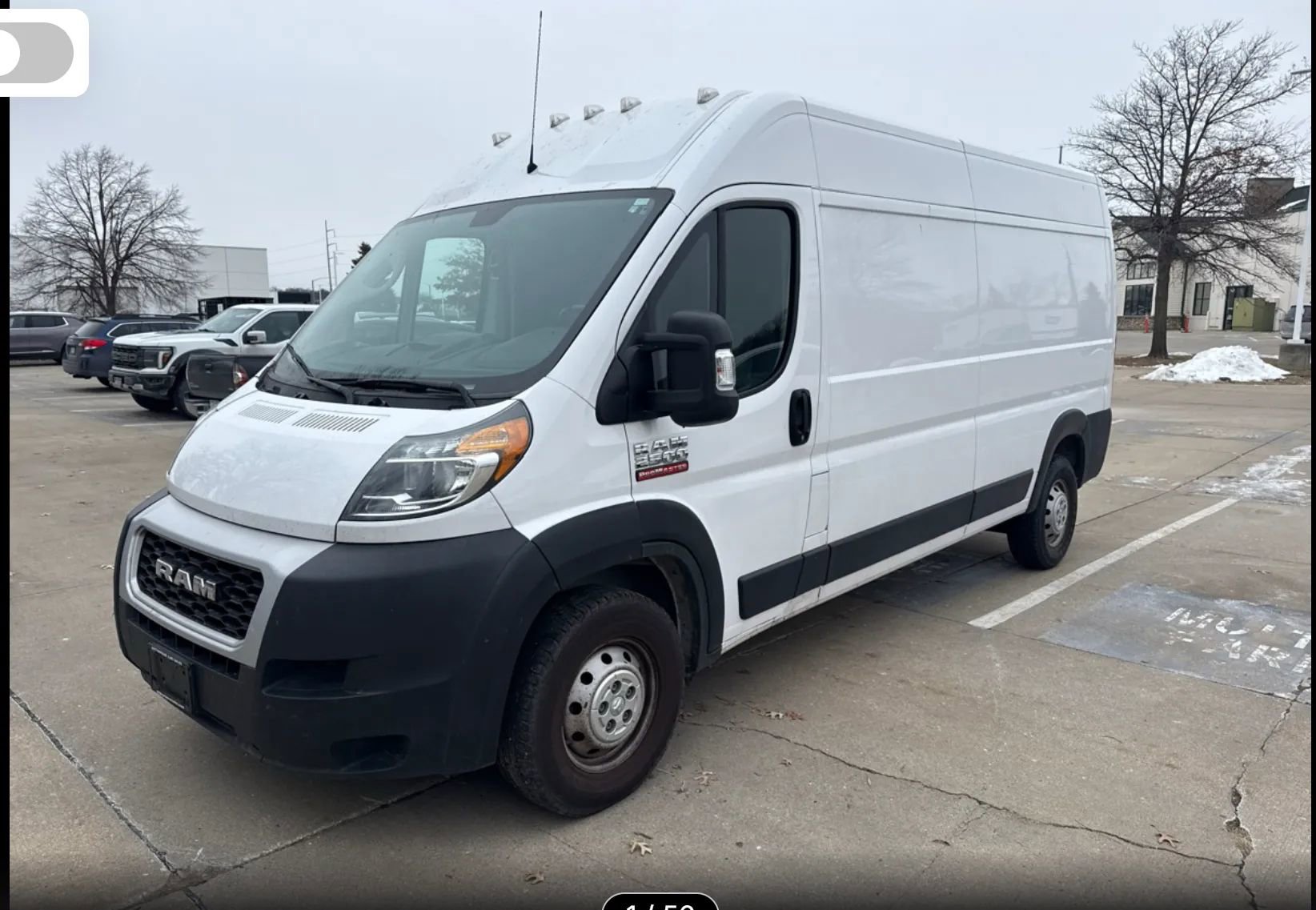 Used 2020 RAM ProMaster 2500
