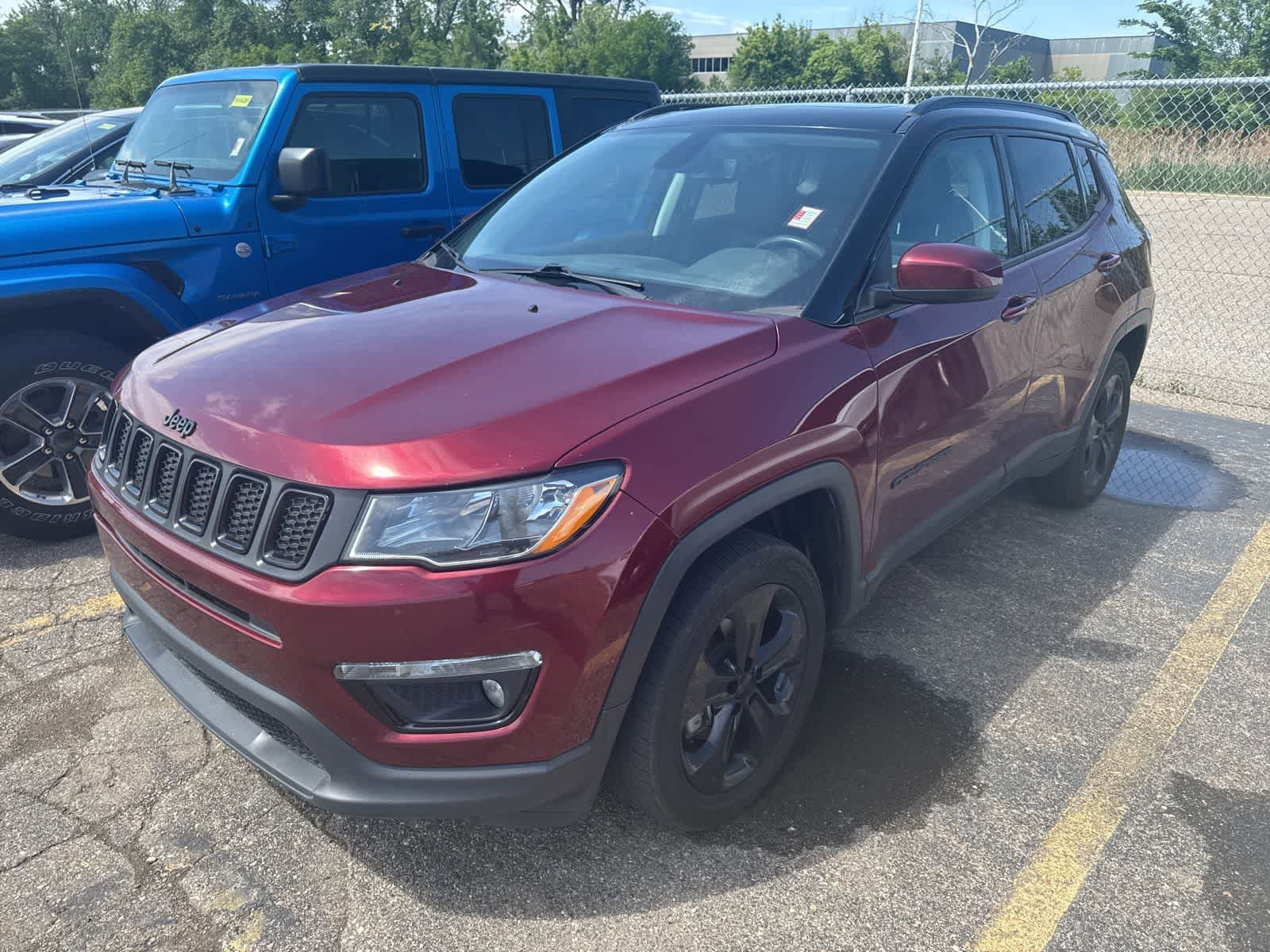 Used 2021 Jeep Compass Latitude w/ Sun and Sound Group AWD/4WD image 25
