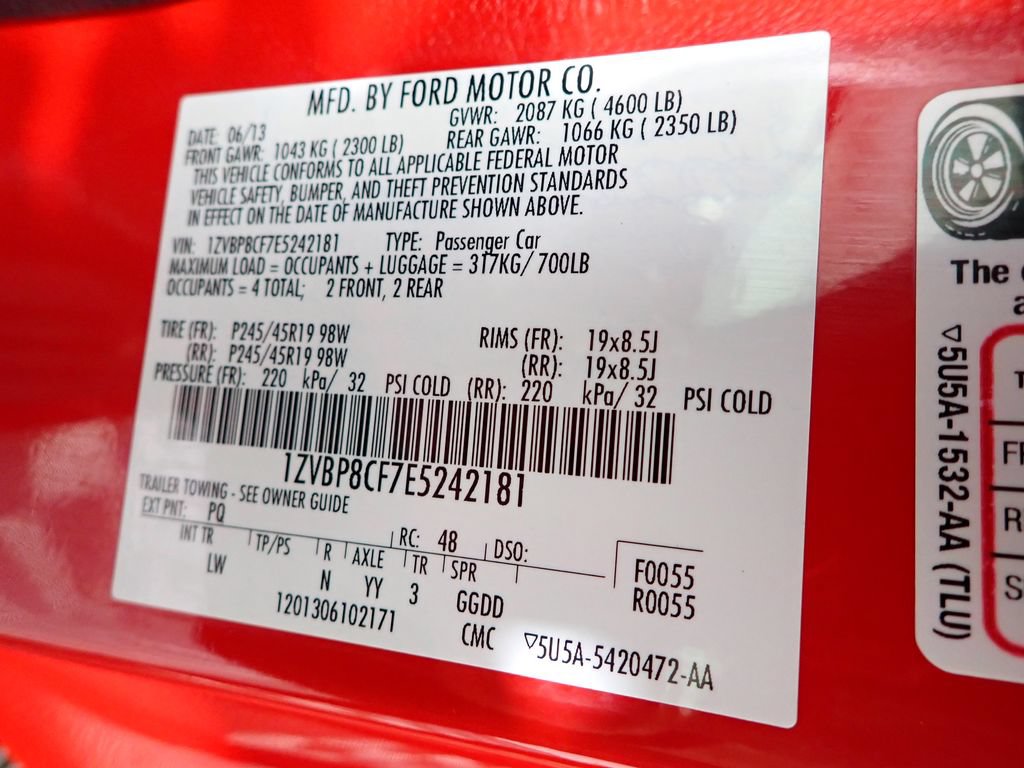 Used 2014 Ford Mustang GT Premium w/ Electronics Package RWD image 41