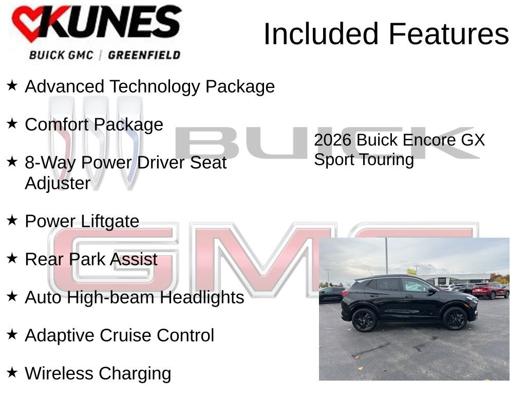 New 2026 Buick Encore GX Sport Touring w/ Advanced Technology Package image 3