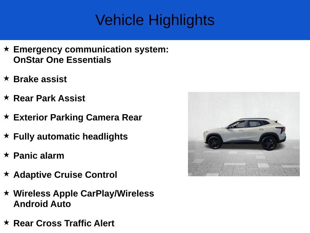 New 2026 Chevrolet Trax ACTIV w/ Driver Confidence Package FWD image 3