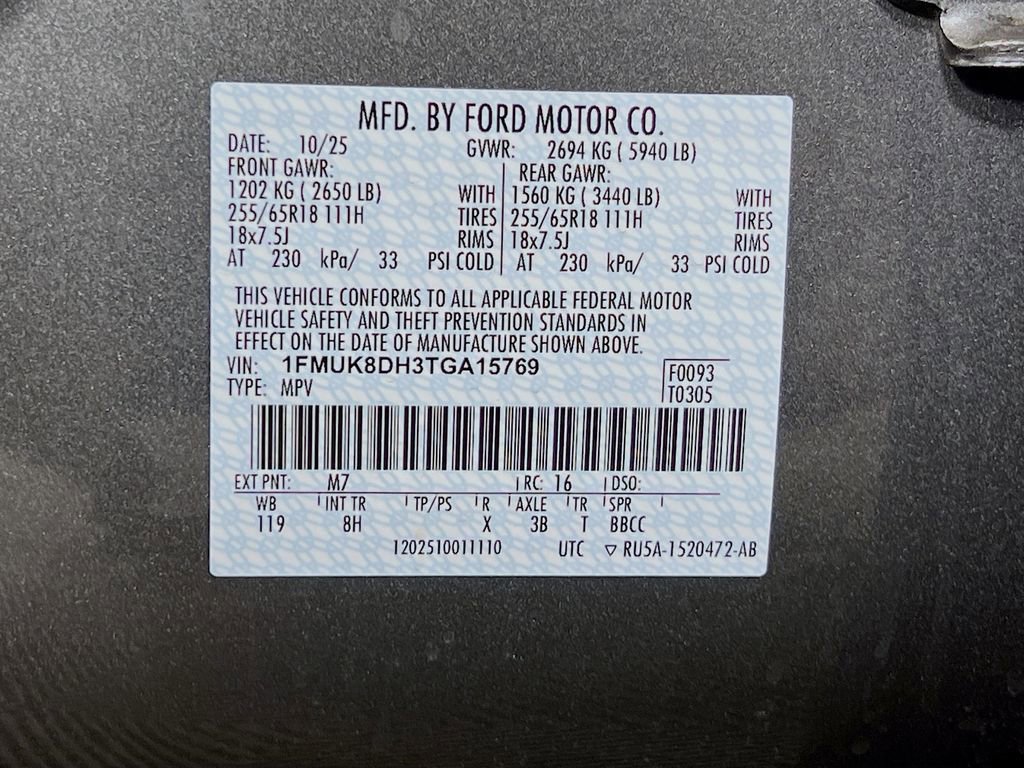 Used 2026 Ford Explorer Active AWD/4WD image 37