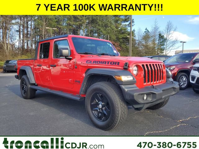 Certified 2020 Jeep Gladiator Sport w/ Quick Order Package 24S