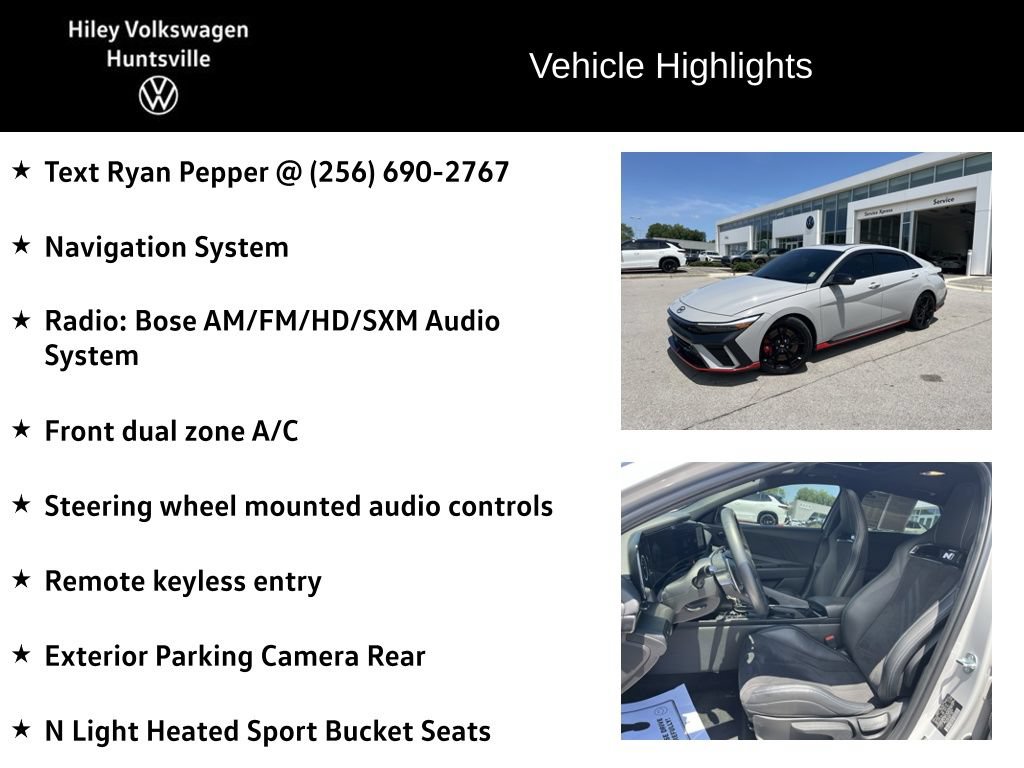 Used 2025 Hyundai Elantra N FWD image 6