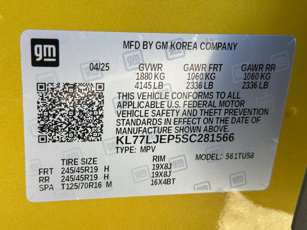 Used 2025 Chevrolet Trax RS FWD image 17