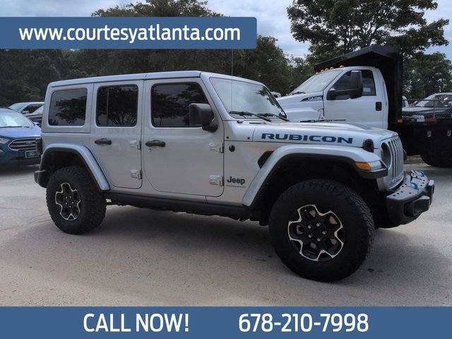 Used 2023 Jeep Wrangler Unlimited Rubicon 4xe w/ Steel Bumper Group