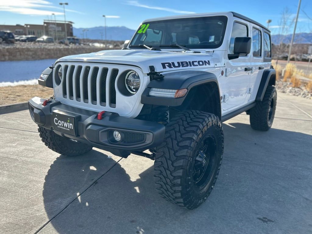 Used 2021 Jeep Wrangler Unlimited Rubicon image 3