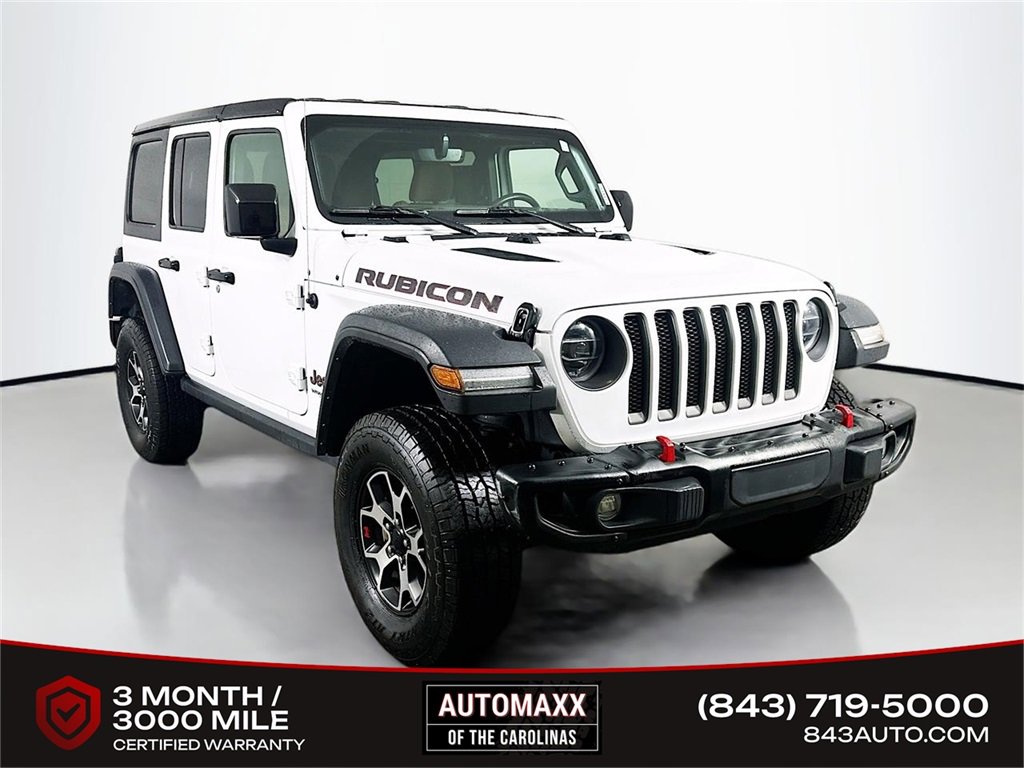 Used 2022 Jeep Wrangler Unlimited Rubicon w/ Steel Bumper Group image 1