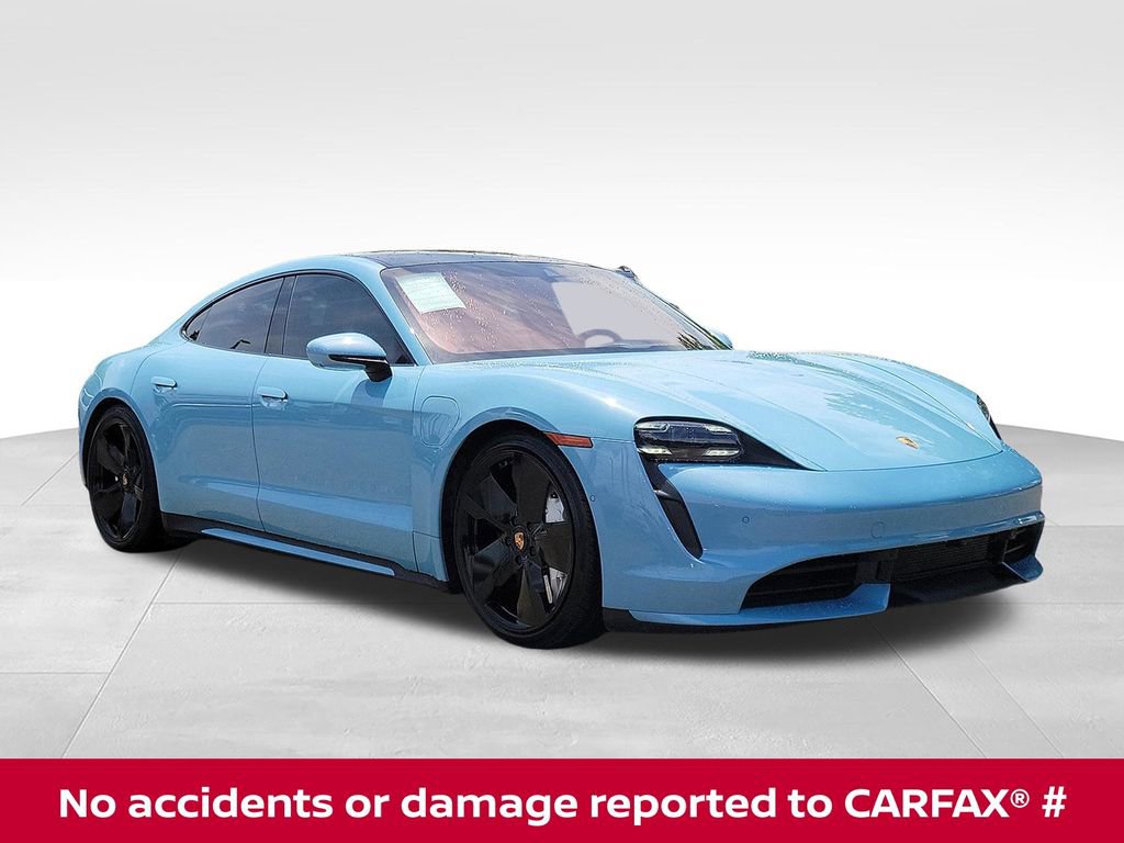 Used 2020 Porsche Taycan Turbo AWD/4WD image 1