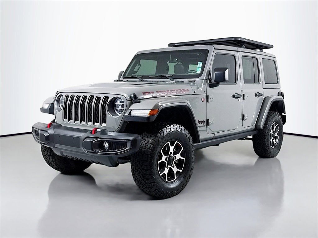 Used 2022 Jeep Wrangler Unlimited Rubicon w/ LED Lighting Group image 1