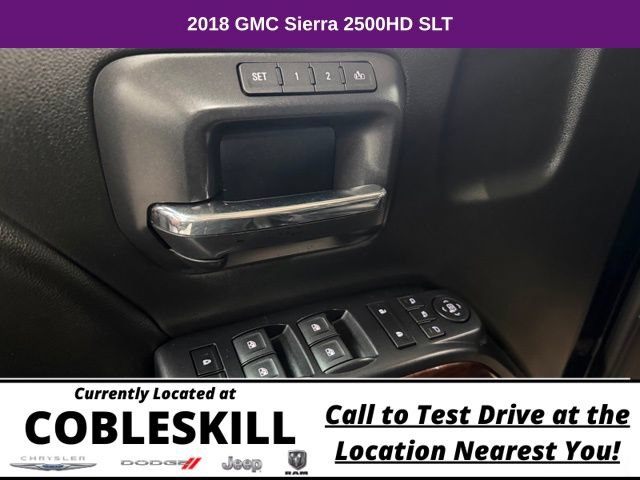 Used 2018 GMC Sierra 2500 SLT w/ Snow Plow Prep Package AWD/4WD image 13