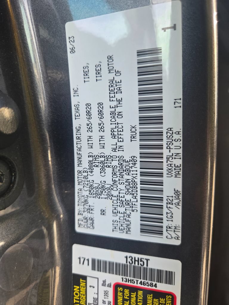 Used 2023 Toyota Tundra SR5 w/ TRD Sport Package AWD/4WD image 12