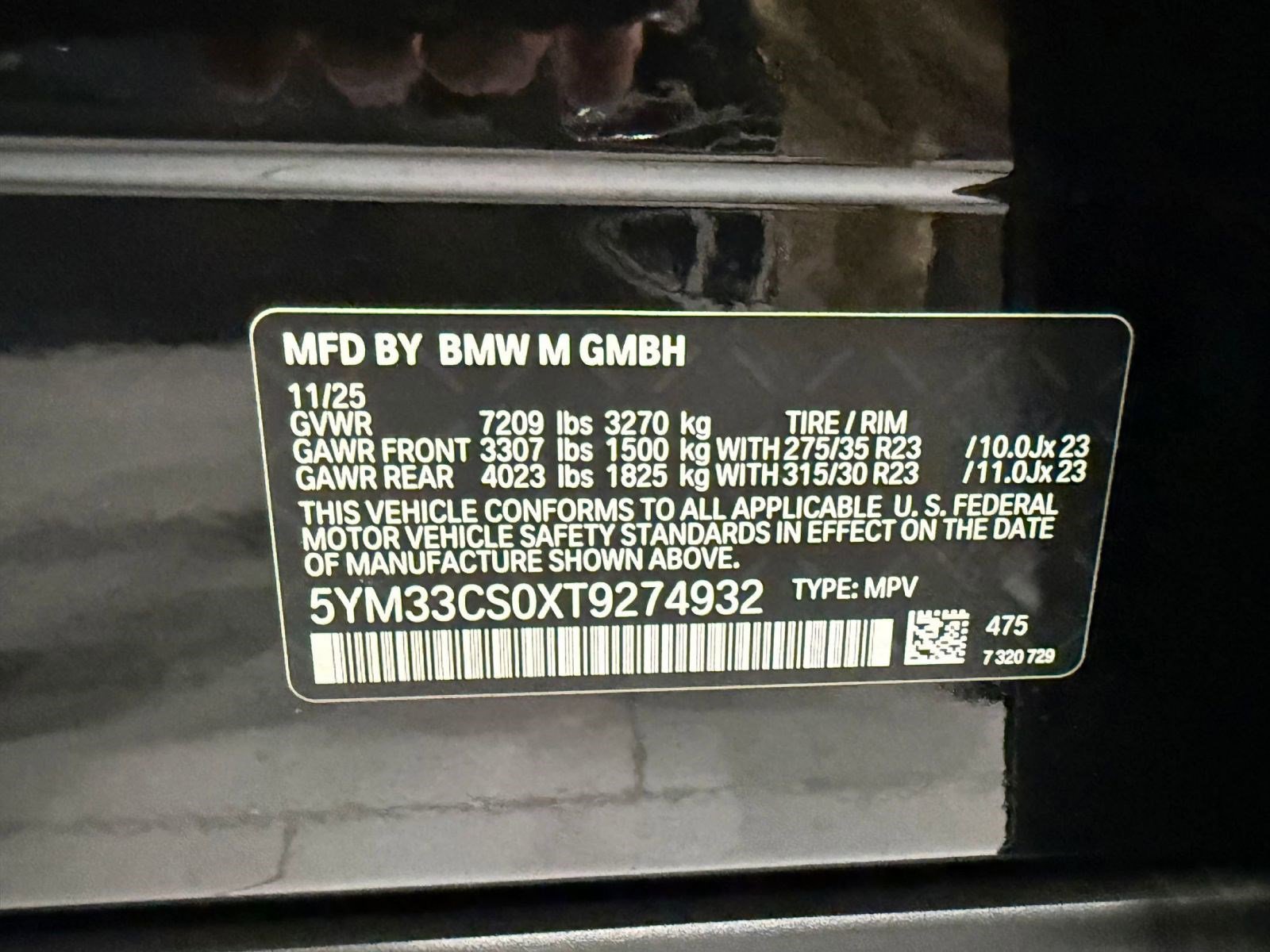 Used 2026 BMW XM Label Red image 16