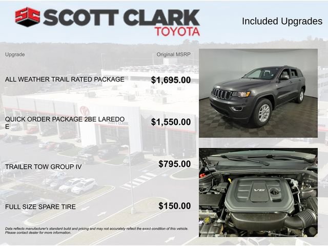 Used 2019 Jeep Grand Cherokee Laredo AWD/4WD image 4