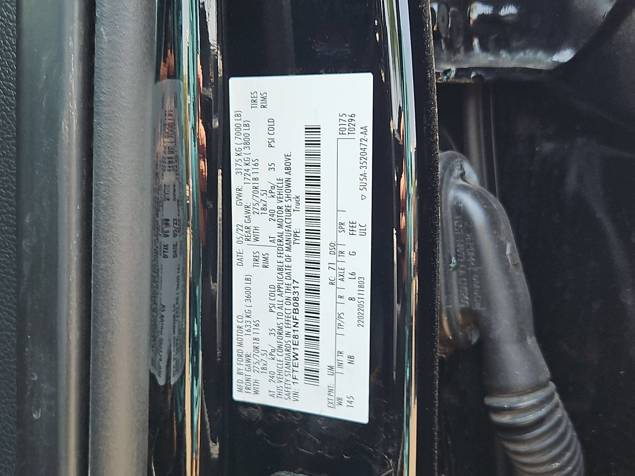 Used 2022 Ford F150 Tremor w/ Equipment Group 402A High AWD/4WD image 28