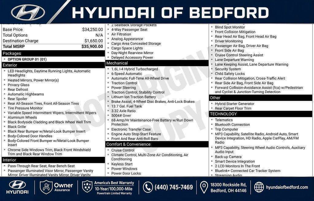 New 2026 Hyundai Tucson SEL AWD/4WD image 38