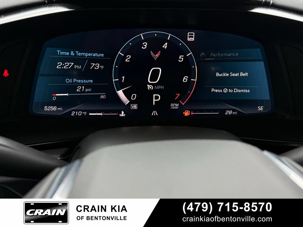 Used 2021 Chevrolet Corvette Stingray Preferred Conv w/ Battery Protection Package RWD image 14