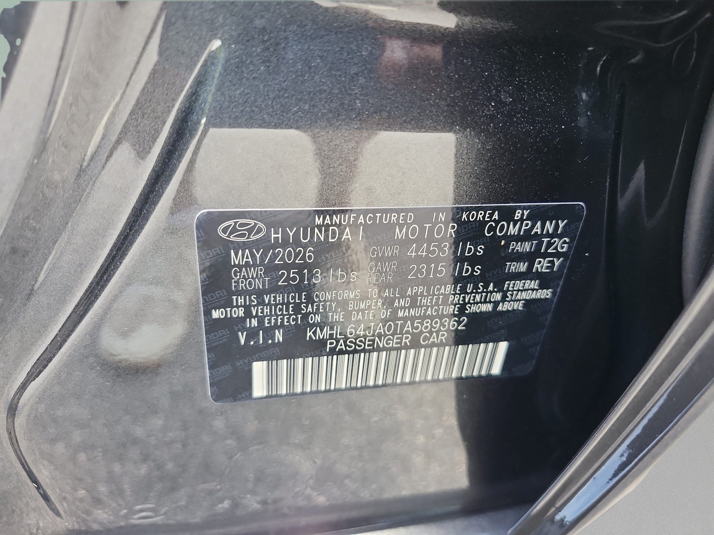 New 2026 Hyundai Sonata SEL FWD image 22