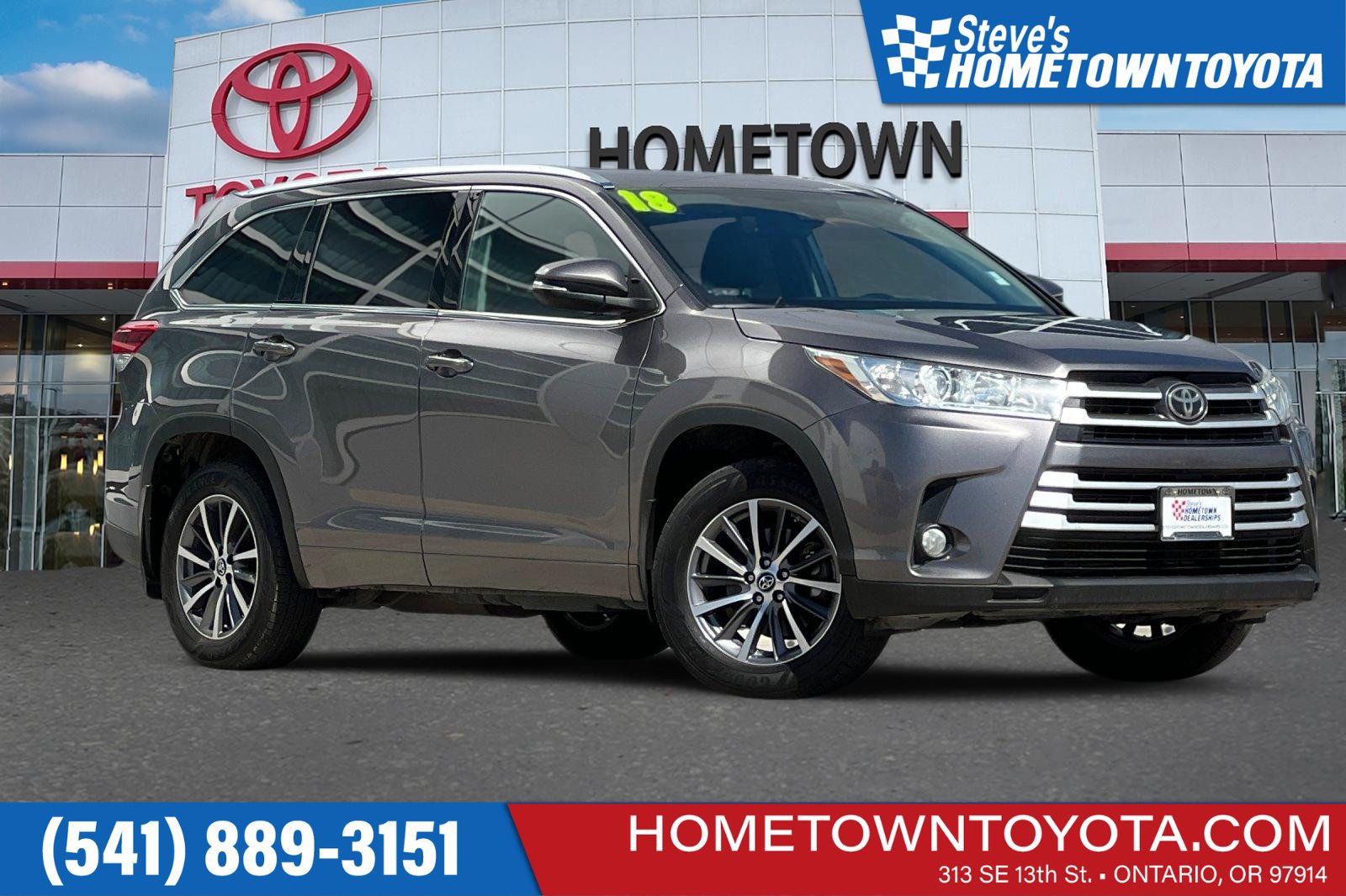 Used 2018 Toyota Highlander XLE AWD/4WD image 1