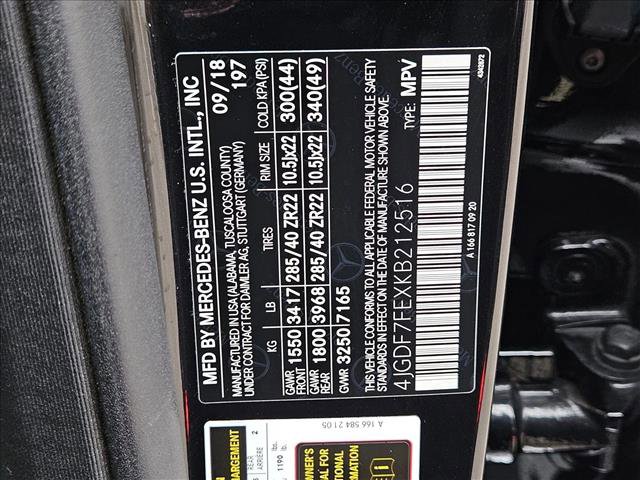 Used 2019 Mercedes-Benz GLS 63 AMG 4MATIC image 28