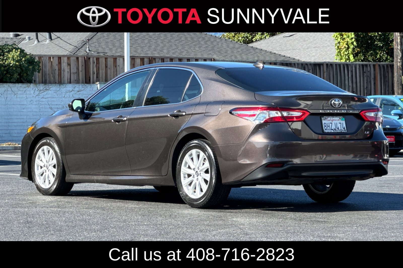 Certified 2019 Toyota Camry LE FWD image 4
