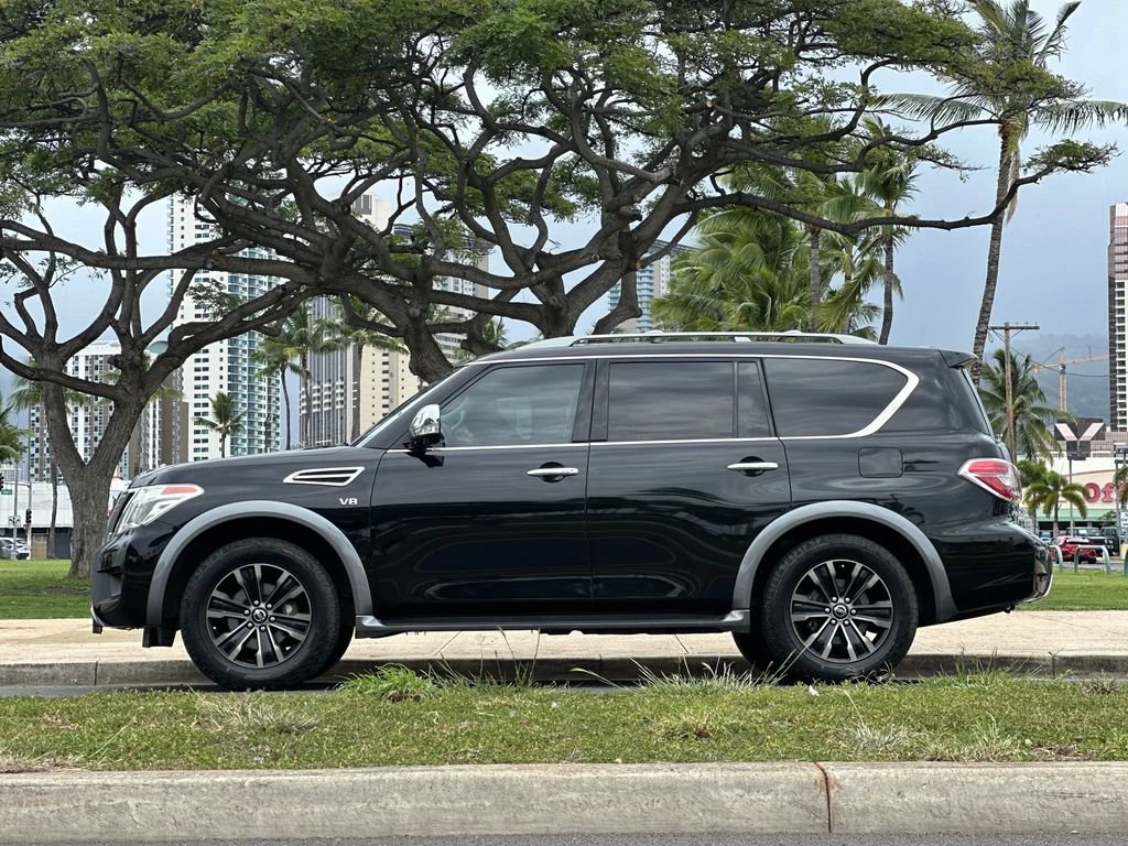 Used 2018 Nissan Armada Platinum w/ Captain Seat Package RWD image 2
