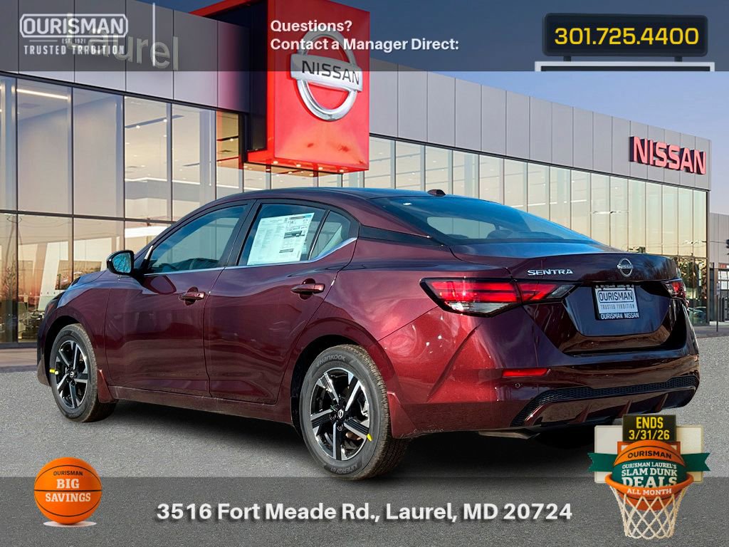 New 2025 Nissan Sentra SV w/ All-Weather Package image 3