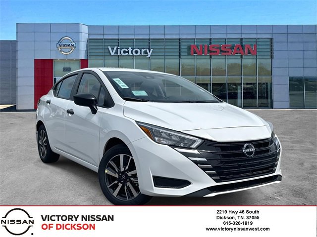 New 2025 Nissan Versa S w/ S Plus Package