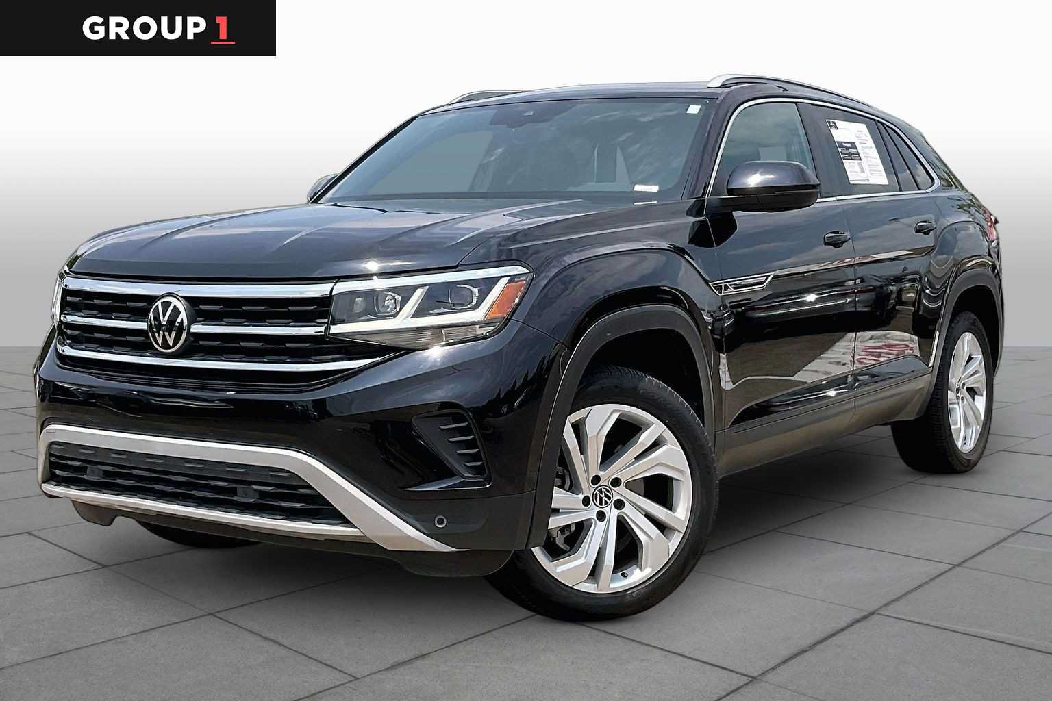 Used 2021 Volkswagen Atlas Cross Sport SEL w/ Cross Sport MDO Package AWD/4WD image 1