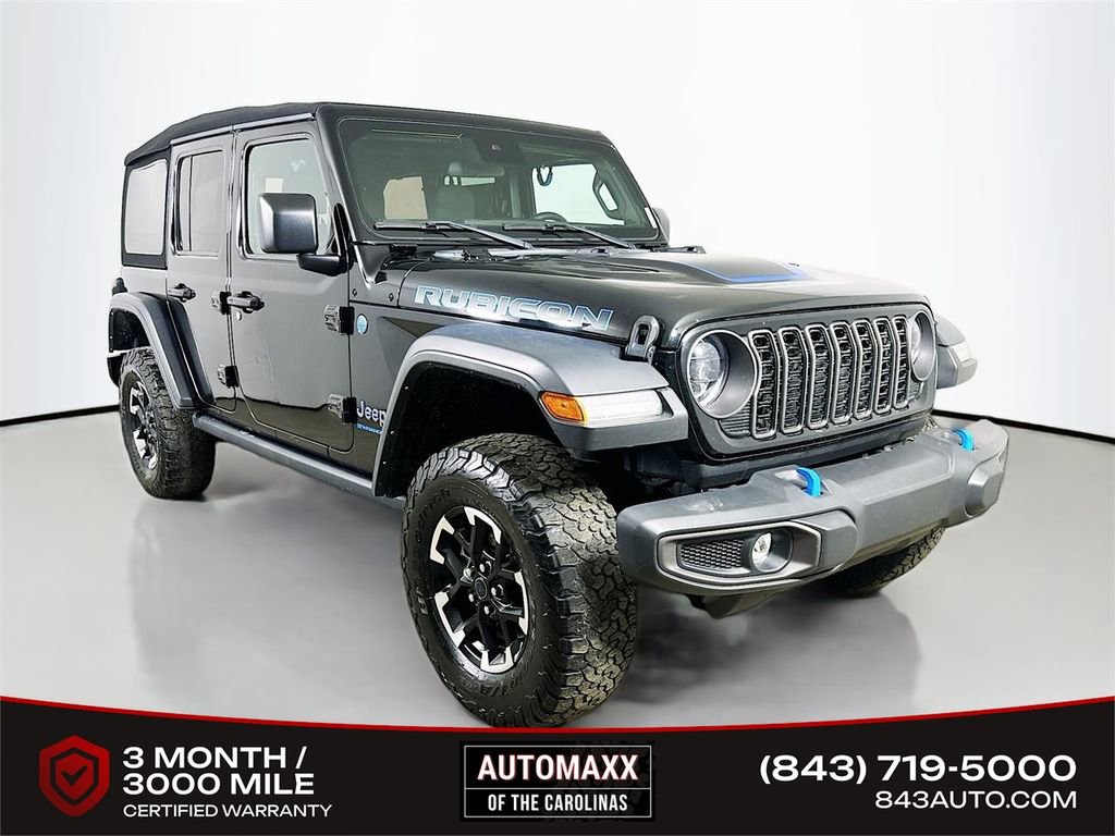 Used 2024 Jeep Wrangler Unlimited Rubicon 4xe image 1
